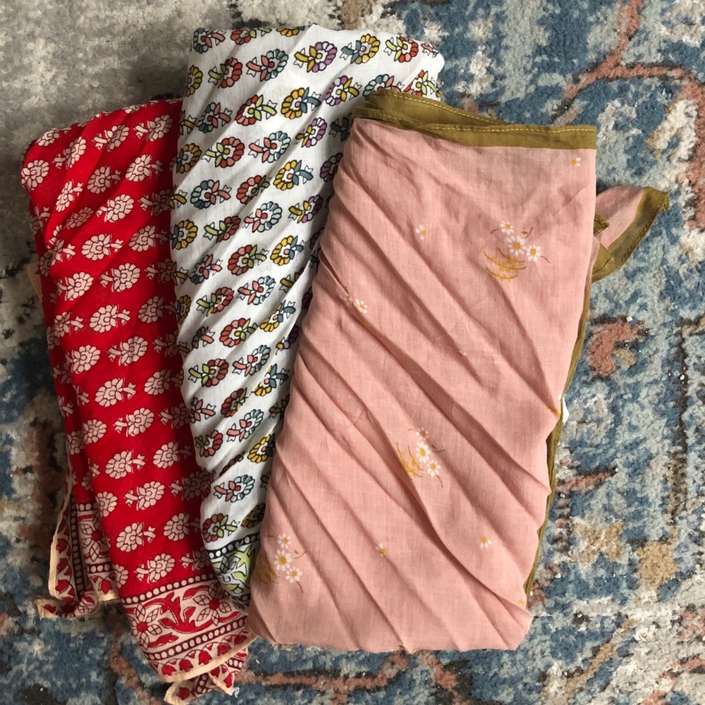 Trio of Madewell Bandanas